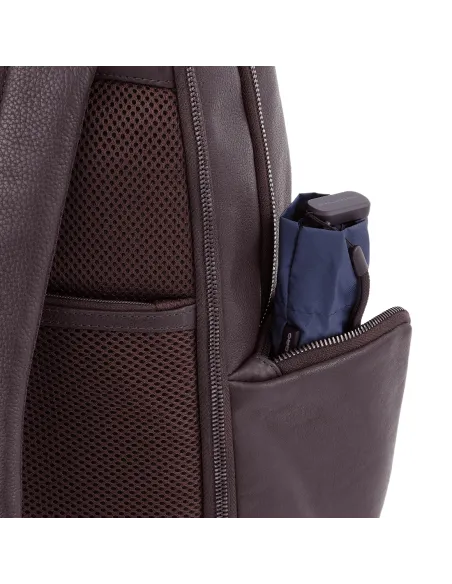 Piquadro Ronnie Big size, fast-check computer and iPad®Pro 12,9" backpack brown