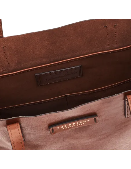 Shopping bag The Bridge Mirra brown