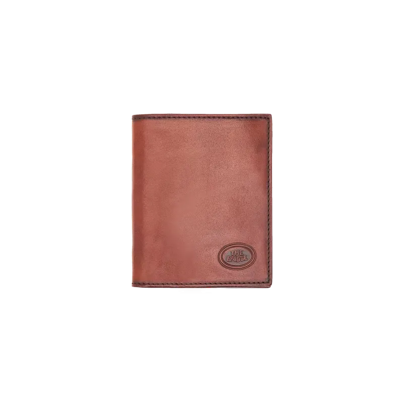Porta carte di credito a libro The Bridge Story marrone
