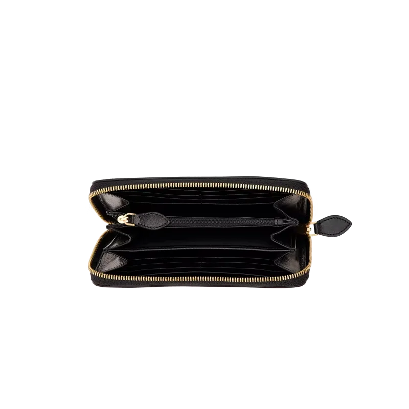 Portafogli donna con zip the Bridge Bettina nero 2