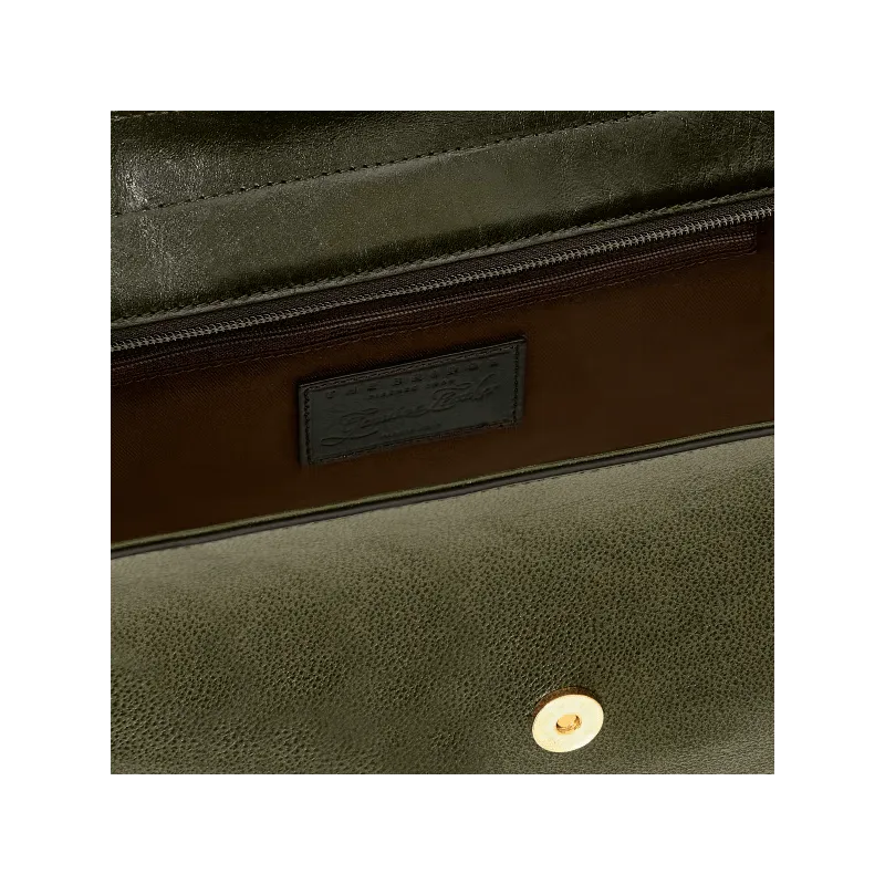 Shopping in pelle The Bridge Bice verde 2