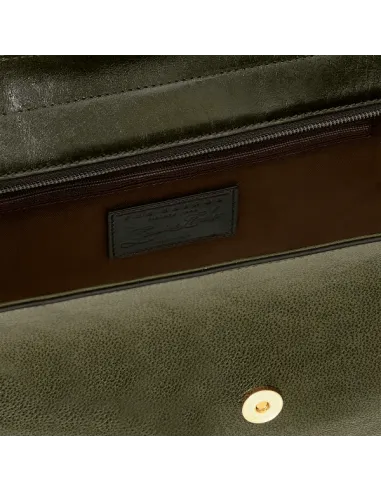 Shopping in pelle The Bridge Bice verde