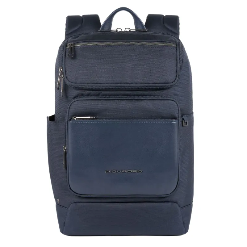 Zaino medio Porta PC Piquadro Mac-Beth blu