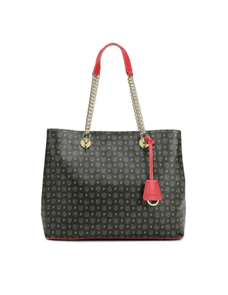 Shopping donna Pollini Heritage nero-lacca