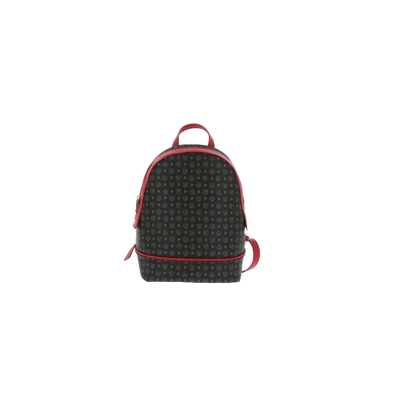 Pollini Heritage backpack black-red