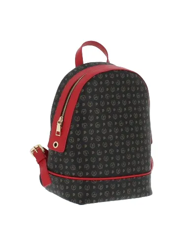 Pollini Heritage backpack black-red