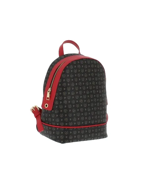 Pollini Heritage backpack black-red