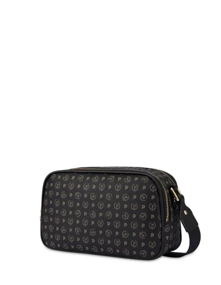 Pollini shoulder bag with two compartments black