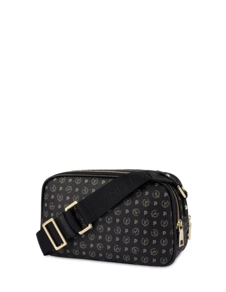 Pollini shoulder bag with two compartments black