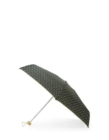 Ombrello mini Pollini nero-beige
