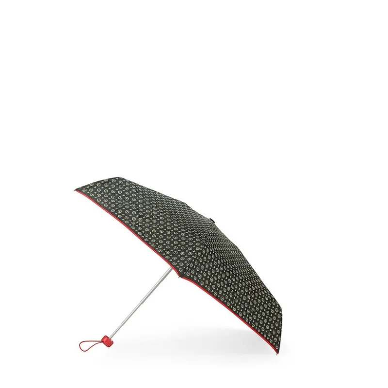 Pollini Heritage Small umbrella black-red 2