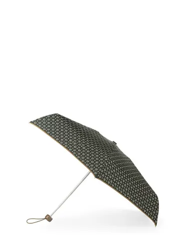 Pollini Mini-Regenschirm, schwarz-braun