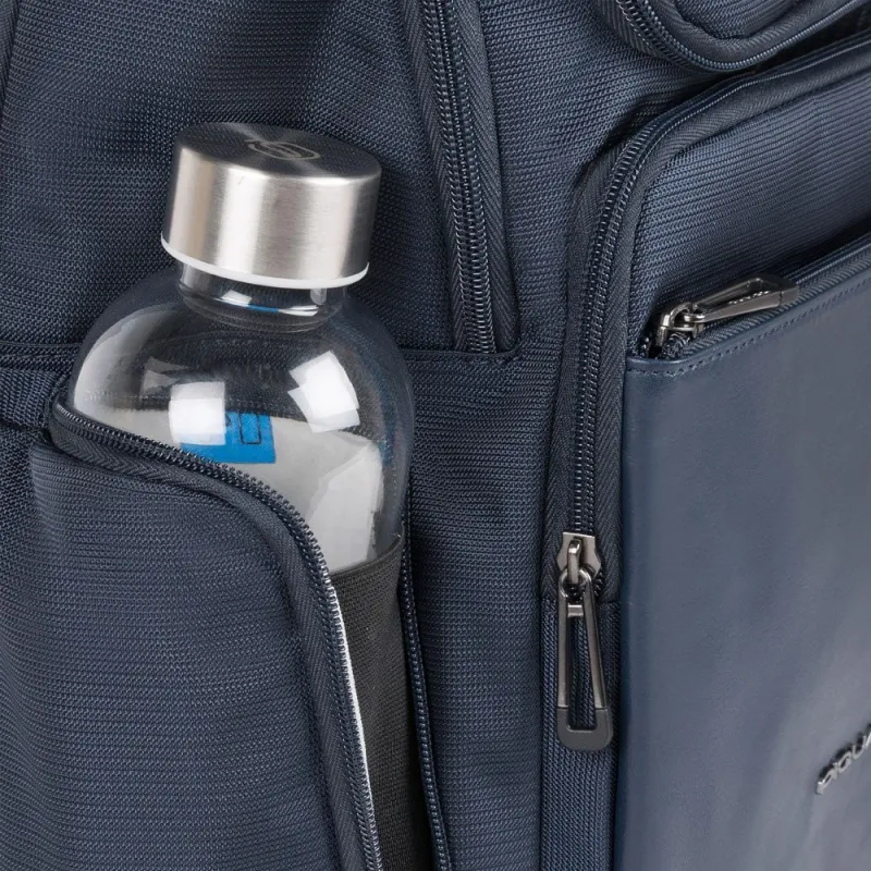 Piquadro Mac-Beth large Laptop backpack blue 2