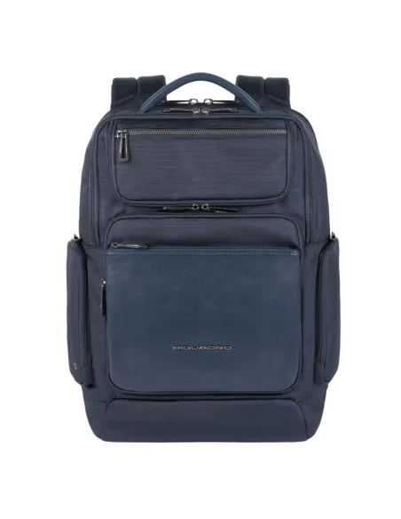 Piquadro Mac-Beth large Laptop backpack blue