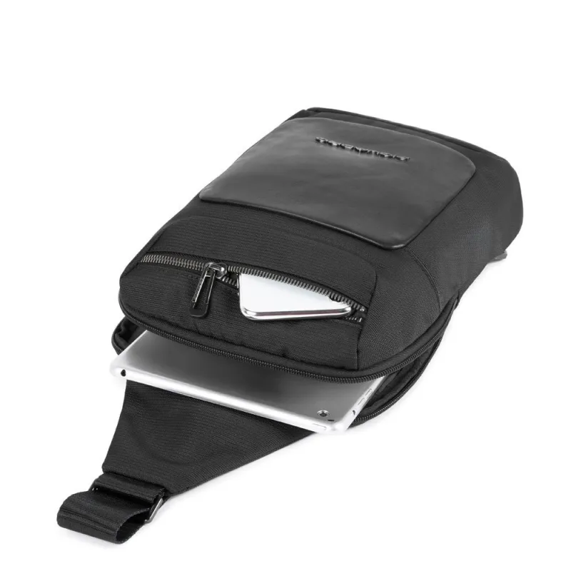 Piquadro Mac-Beth Mono sling bag Piquadro black 2