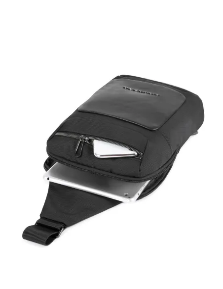 Piquadro Mac-Beth Mono sling bag Piquadro black