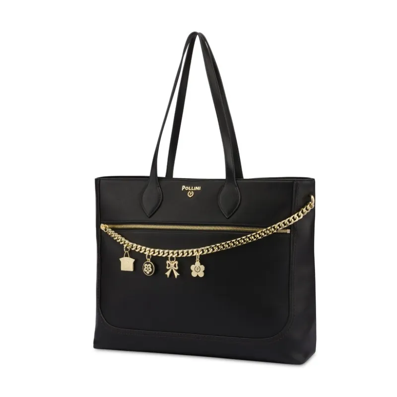 Pollini Einkaufstasche mit Vordertasche mit Reißverschlus... 2