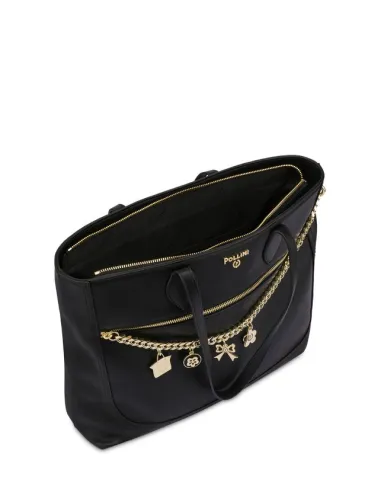 Pollini shopping bag with front...