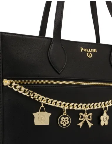 Shopping bag con tasca frontale...