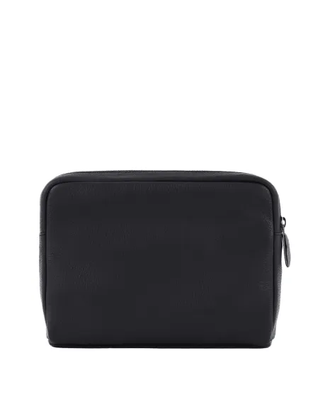 Piquadro Modus Clutch bag with removable handle black