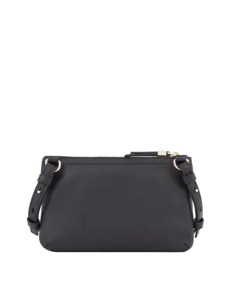 Pochette in pelle Piquadro Circle nera