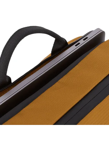 Piquadro Mick 15.6" laptop backpack sand