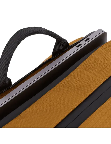 Piquadro Mick 15,6" Laptop-Rucksack sand