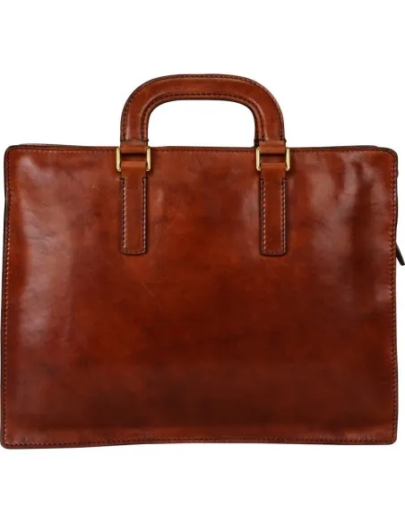 The Bridge Story briefcase with two handles, brown