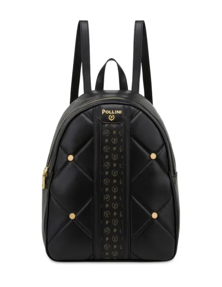 Zaino Pollini con inserti heritage nero