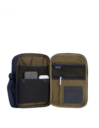 Piquadro Brief2 blu Men's crossbody...