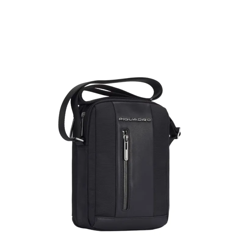 Piquadro Brief2 blu Men's crossbody bag with two... 2