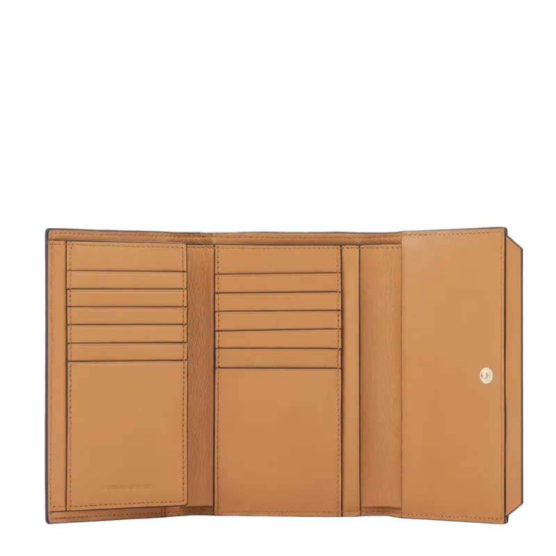 Piquadro Circle Damen-Geldbörse tan 2