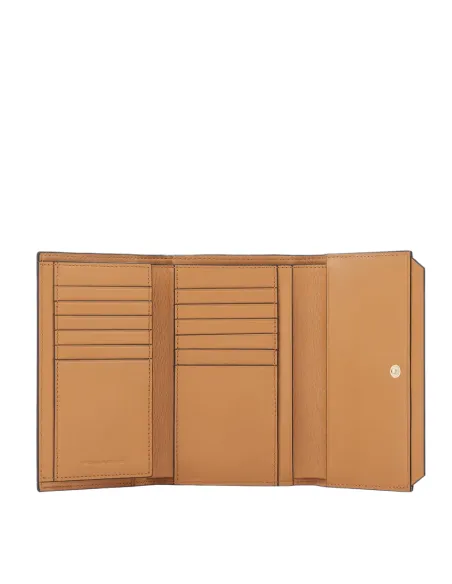 Piquadro Circle Damen-Geldbörse tan