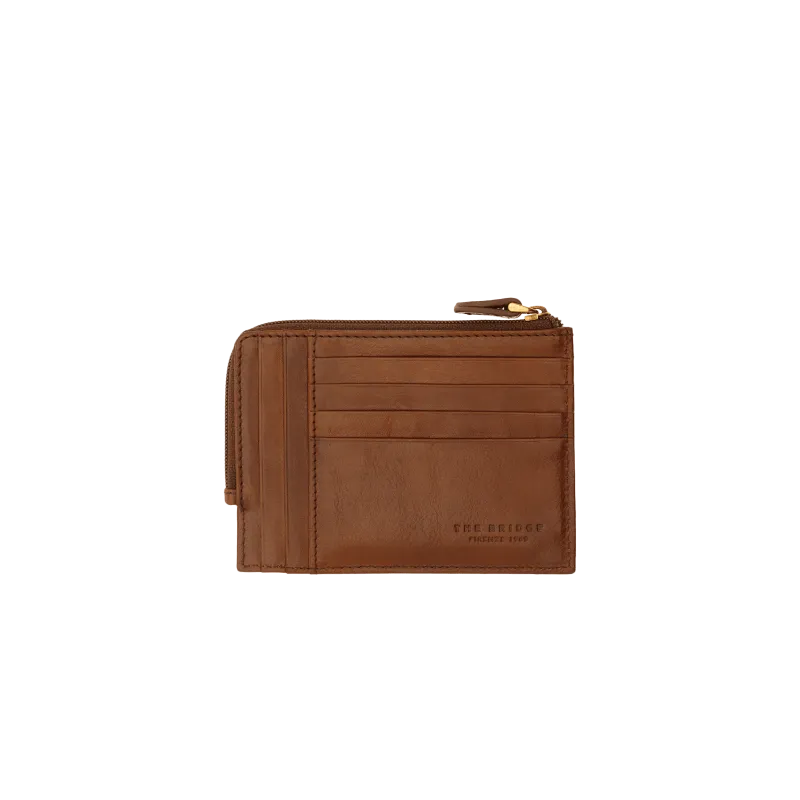 The Bridge Reißverschluss-Münzbeutel mit Dokumenten- und...