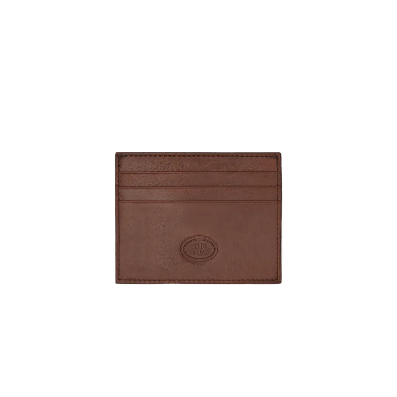 The Bridge Story slim credit card holder brown