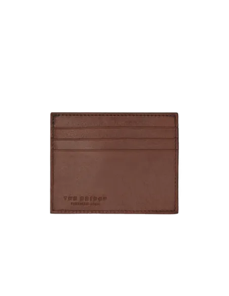 The Bridge Story slim credit card holder brown