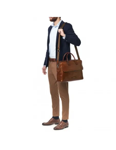 The Bridge Williamsburg Briefcase, brown
