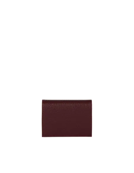 Portafogli donna Piccolo Trussardi Onyx bordeaux