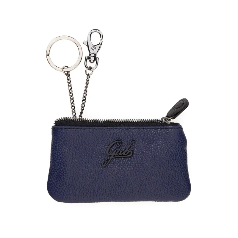 Bustina in pelle porta chiavi Gabs inchiostro blu
