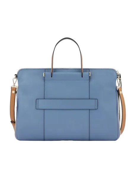 Cartella donna espandibile Piquadro Circle nera