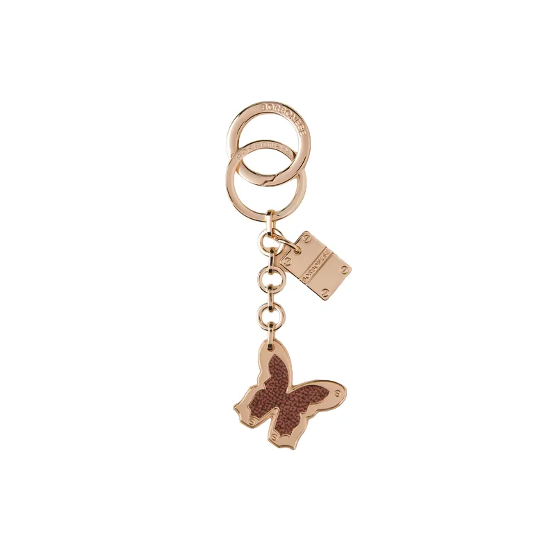Borbonese Butterfly Keychain