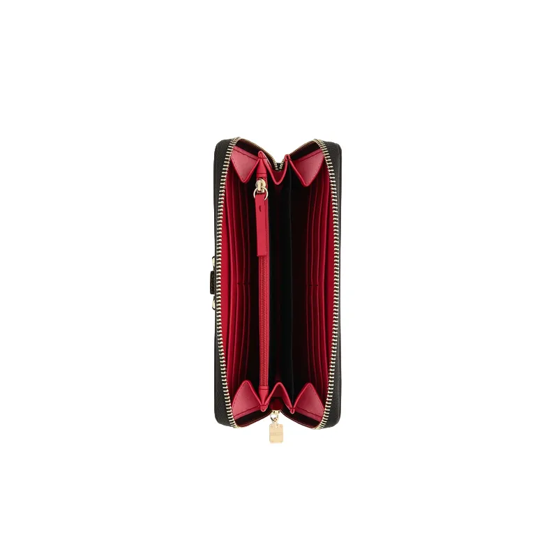 Borbonese women's wallet OP natural-red 2