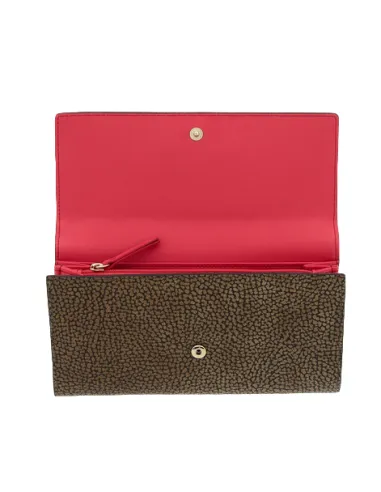 Borbonese Damenbrieftasche mit Klappe...