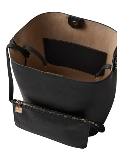 Borbonese Mittlere Eimertasche aus...