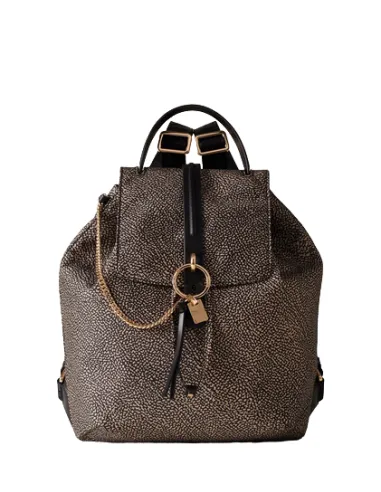 Borbonese Women's backpackwith flap...