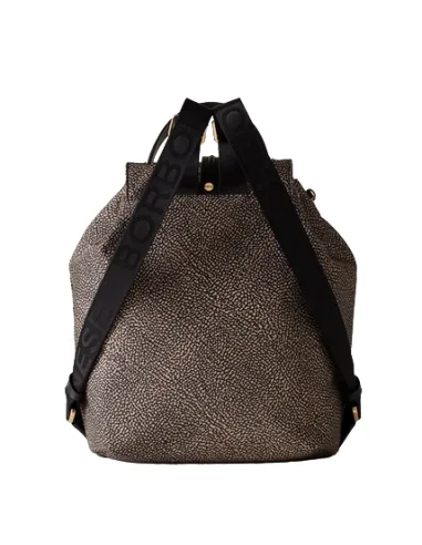 Borbonese Damenrucksack Stoff mit...