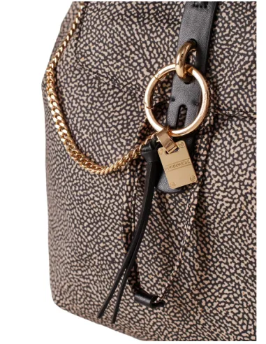 Borbonese Damenrucksack Stoff mit...