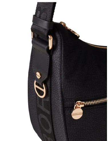 Borbonese Luna Middle dark black