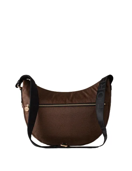 Borbonese Luna Middle chestnut-black