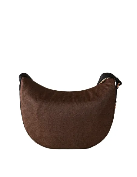 Borbonese Luna Middle chestnut-black